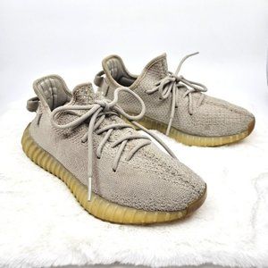 Yeezy x Adidas Grey Fabric Boost 350 V2- Sesame Sneakers Size 7
